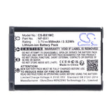 Sony HD Flash Memory Action Camcorder Battery 3.7V 950mAh - Compatible Replacement
