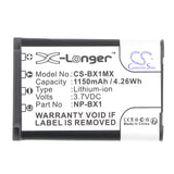 Sony HD Flash Memory Action Camcorder Battery 3.7V 1150mAh - Compatible Replacement