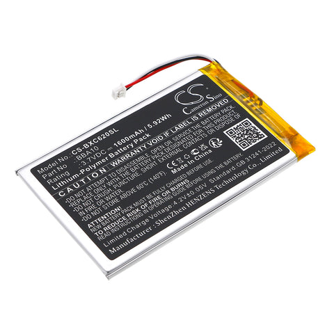 Onyx BOOX i62M Victoria Battery 3.7V 1600mAh - Compatible Replacement