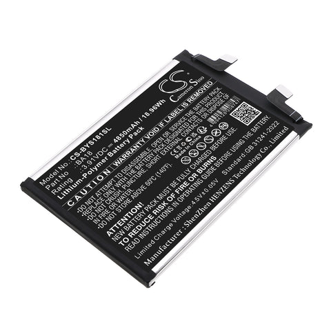 Vivo S18 Pro Battery 3.91V 4850mAh Li-Polymer - Compatible Replacement