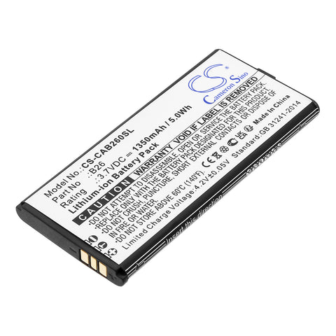 CAT B26 Battery 3.7V 1350mAh - Compatible Replacement