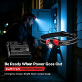COAST CH1000R Battery 3.7V 800mAh - Compatible Replacement
