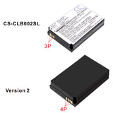 Columbia Omni-Heat Battery 3.7V 1700mAh - Compatible Replacement