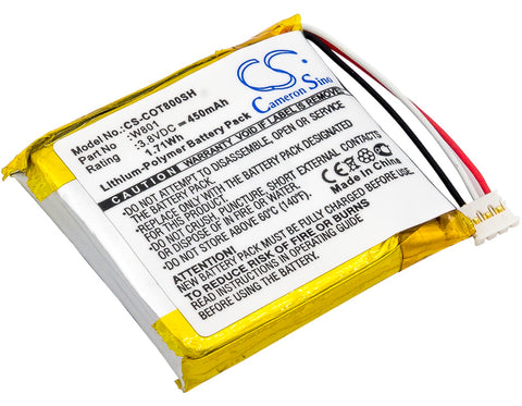 Codio T8 Battery 3.8V 450mAh - Compatible Replacement