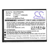 Coolpad CP3321ST Battery 3.7V 1350mAh - Compatible Replacement