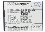 Coolpad 7232 Battery 3.7V 1200mAh - Compatible Replacement