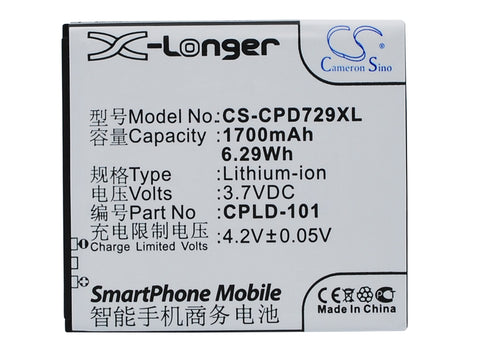 Cameron Sino CS-CPD729XL Battery