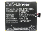 Coolpad 9960 Battery 3.7V 2000mAh - Compatible Replacement