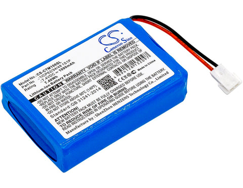 CTMS Eurodetector Battery 7.4V 1000mAh - Compatible Replacement