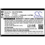Contacta RF-TX1 Battery 3.7V 1100mAh - Compatible Replacement