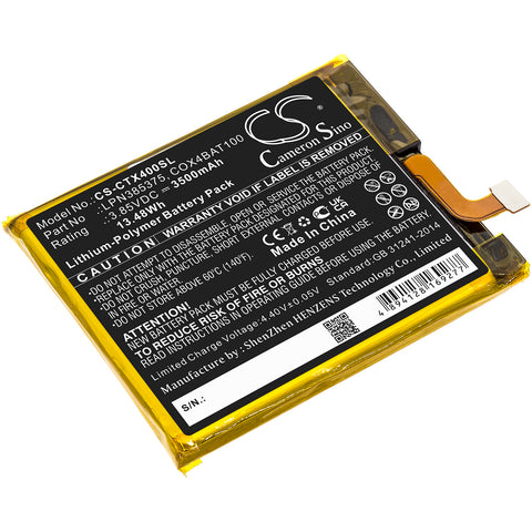 Crosscall Core X4 Battery 3.85V 3500mAh - Compatible Replacement