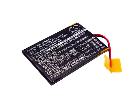 Cowon M2 32G Battery 3.7V 1300mAh - Compatible Replacement