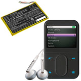 Creative Zen Vision M Video Battery 3.7V 1500mAh - Compatible Replacement