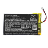 Creative Zen Neeon DAP-MD0005 Battery 3.7V 850mAh - Compatible Replacement