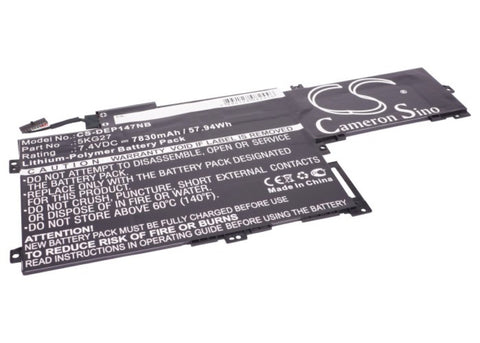Dell Inspiron 14-7437 Battery 7.4V 7830mAh - Compatible Replacement
