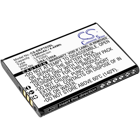 Doro DFC-0270 Battery 3.7V 1200mAh Li-Ion - Compatible Replacement