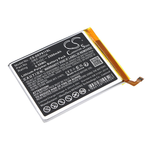 Doro 8100 Plus Battery 3.8V 2500mAh - Compatible Replacement