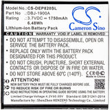 Doro DBJ-1900A Battery - Compatible Replacement — product view 3