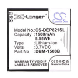 Doro Liberto 820 mini Battery 3.7V 1500mAh - Compatible Replacement