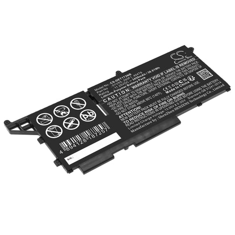 Dell Latitude 7330 Rugged Extreme Battery 11.25V 3450mAh Li-Polymer - Compatible Replacement