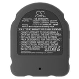 DeWalt DC542K Battery 12V 3000mAh - Compatible Replacement