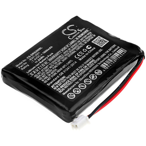 Deviser DS2000C Battery 7.4V 1600mAh - Compatible Replacement