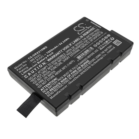 Drager Oxylog 2000 Plus Battery 10.8V 7800mAh - Compatible Replacement