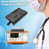Drager Oxylog 2000 Plus Battery 10.8V 7800mAh - Compatible Replacement