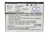 Delphi XM SKYFi 3 Battery 3.7V 550mAh - Compatible Replacement