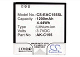 Emporia Telme C155 Battery 3.7V 1200mAh - Compatible Replacement