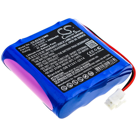 CMICS ECG-1230T Battery 14.4V 2600mAh - Compatible Replacement