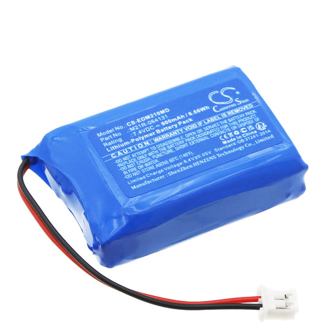 Edan Sonotrax II doppler Battery 7.4V 900mAh - Compatible Replacement