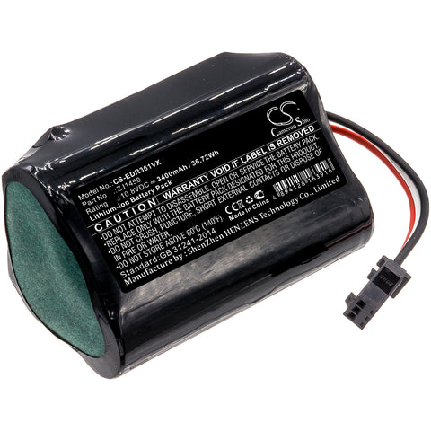Ecovacs Deebot Slim 10 Battery 10.8V 3400mAh - Compatible Replacement