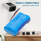 Eufy Video Doorbell Camera C31 2K FHD Battery 3.7V 5200mAh - Compatible Replacement