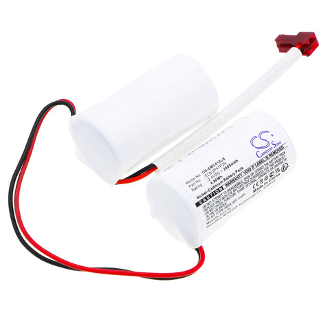 Lithonia LQC 1 G EL N Battery 2.4V 2000mAh - Compatible Replacement