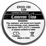 Lithium ER32L100 Battery 3.6V 1000mAh - Compatible Replacement