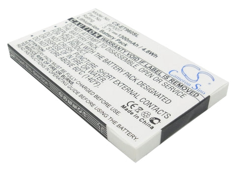 Lenovo ET960 Battery 3.7V 1300mAh - Compatible Replacement