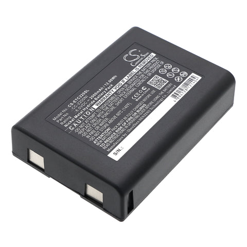 Eartec Comstar Com-Center Base Station Battery 6V 2000mAh - Compatible Replacement