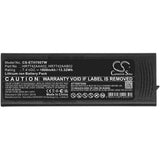 Cassidian TPH700 Battery 7.4V 1800mAh - Compatible Replacement