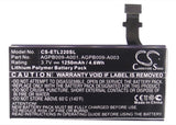 Sony Ericsson Xperia P Battery 3.7V 1250mAh - Compatible Replacement