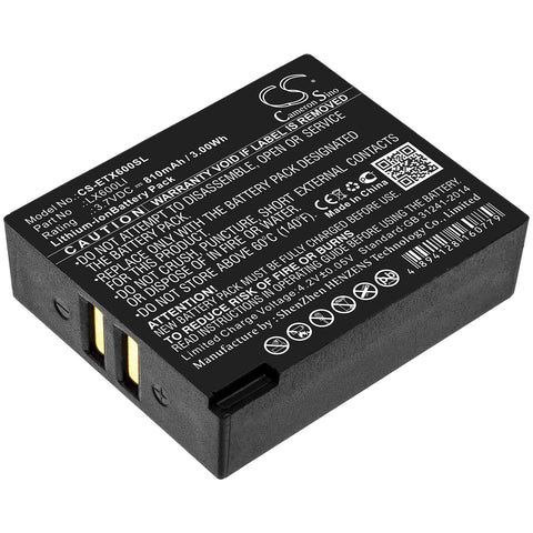 Eartec LX600LI Battery Replacement