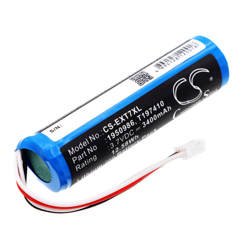 Extech 1950986 Battery 3.7V 3400mAh Li-Ion - Compatible Replacement