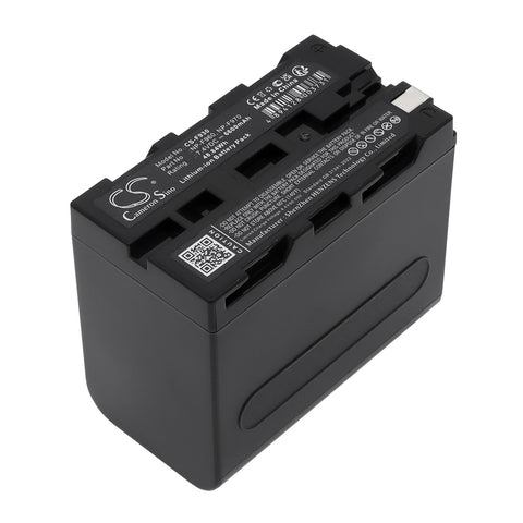 Sony CCD-SC7/E Battery 7.4V 6600mAh - Compatible Replacement