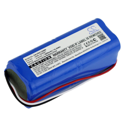 Fukuda ECG Cardisuny C120 Battery 9.6V 2000mAh - Compatible Replacement