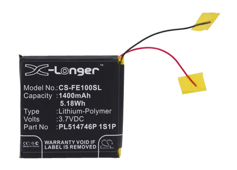 Fiio E11K Battery 3.7V 1400mAh - Compatible Replacement