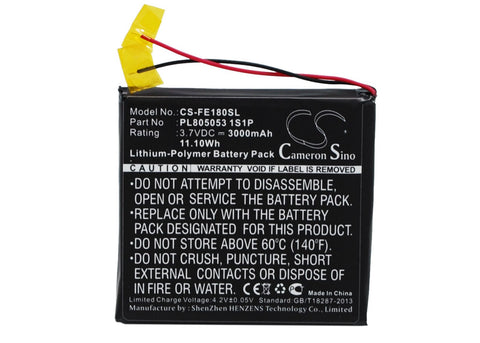 Fiio E18 Battery 3.7V 3000mAh - Compatible Replacement