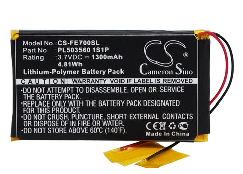 Fiio EO7K Battery 3.7V 1300mAh - Compatible Replacement