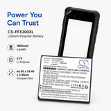 FAMOCO FX100 Bio Battery 3.7V 1800mAh - Compatible Replacement