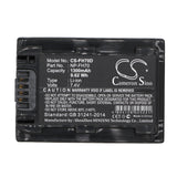 Sony DCR-DVD908E Battery 7.4V 1300mAh - Compatible Replacement