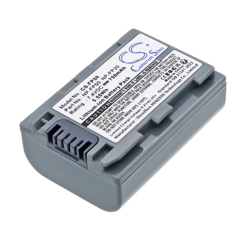 Sony DCR-DVD905E Battery 7.4V 750mAh - Compatible Replacement